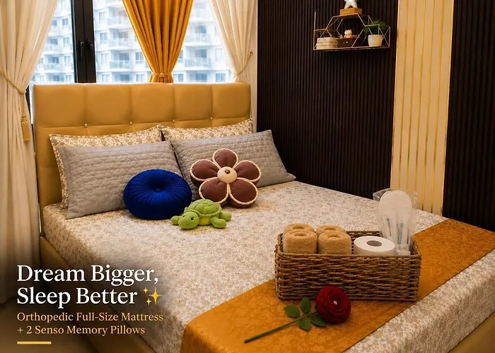 Pool View Designer With 300mbps Wifi, Walk To Moa, Ikea, Dining, Shopping * Manila